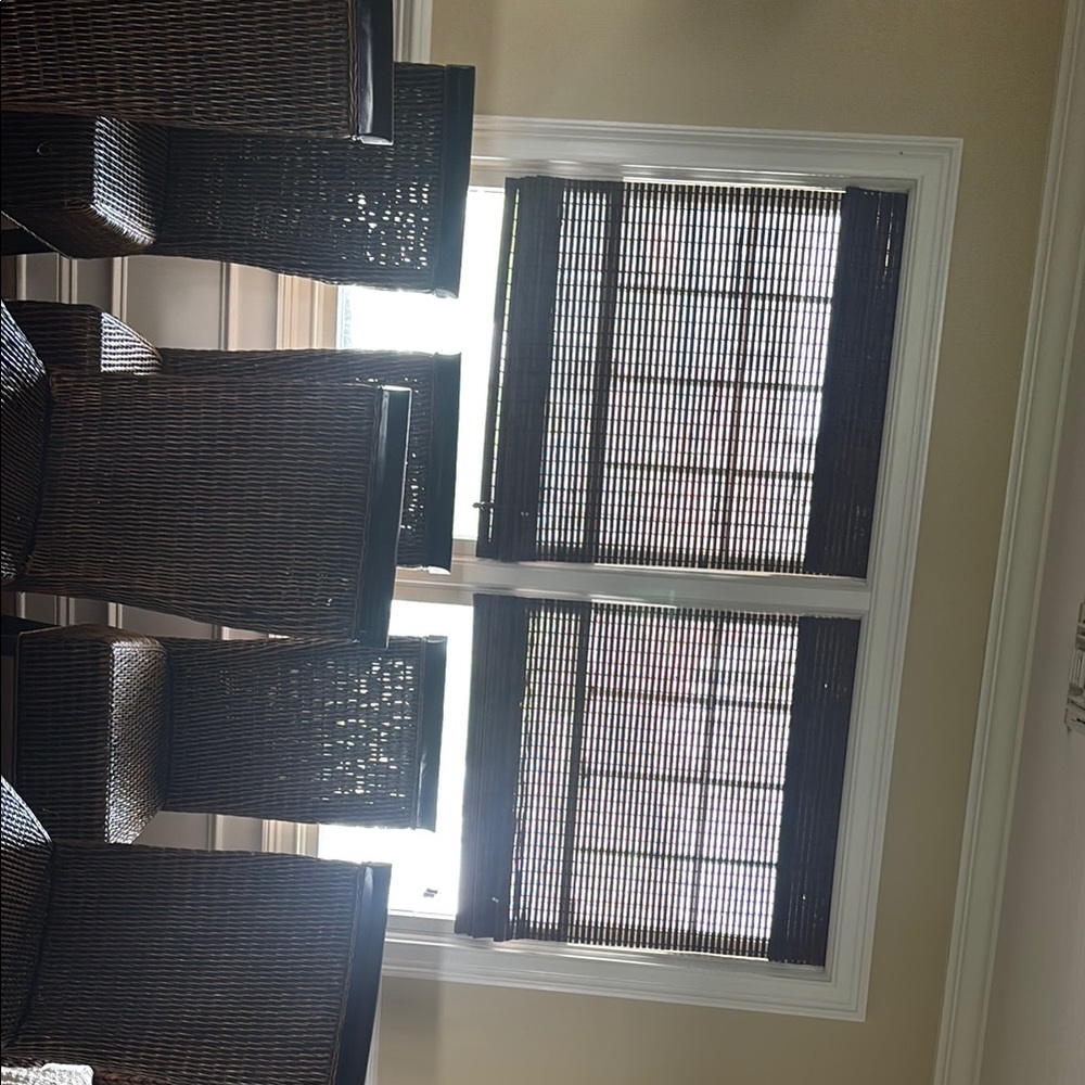 Elegant Brown 6 chairs